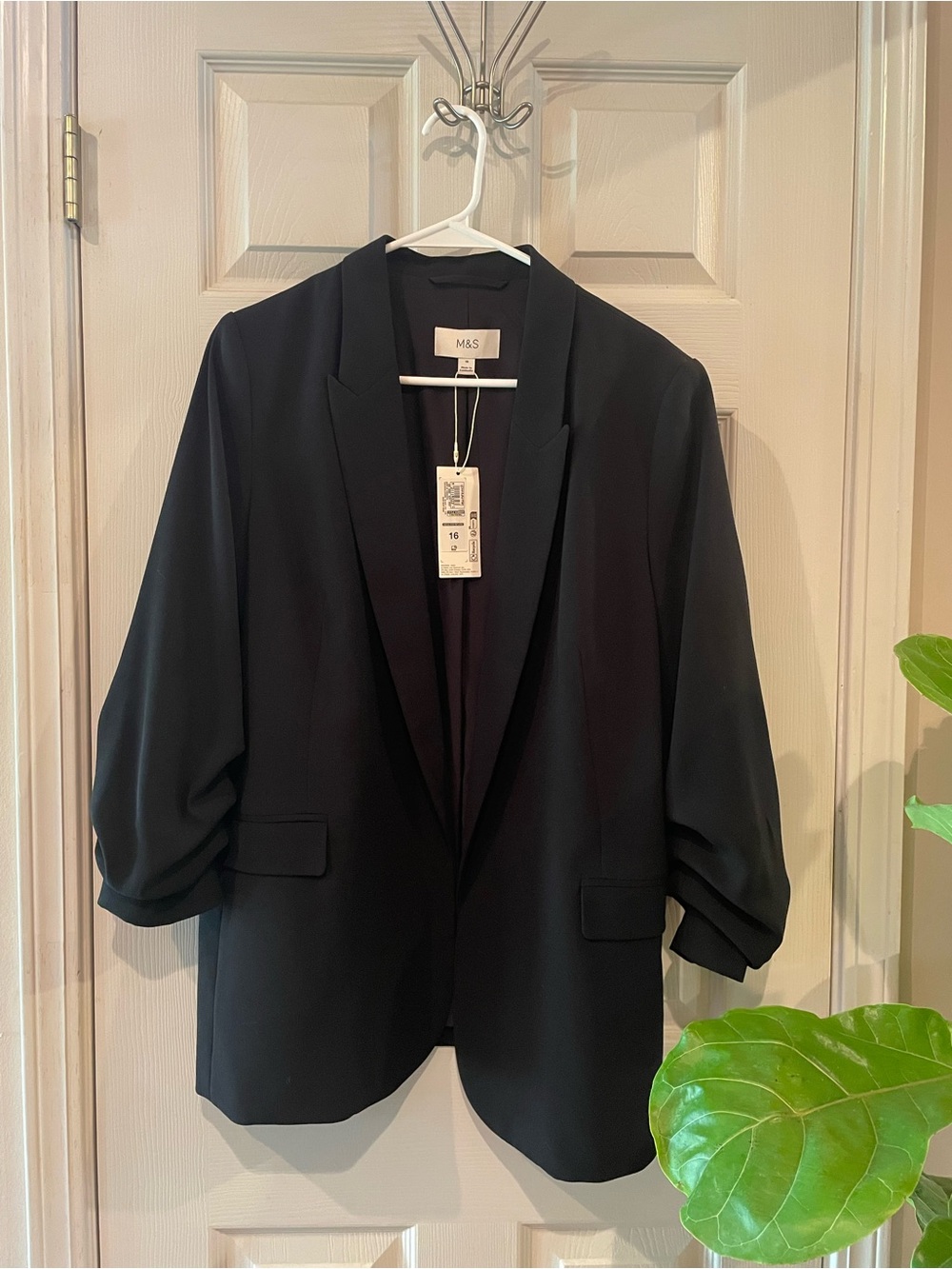 Marks & Spencer Black Blazer Jacket